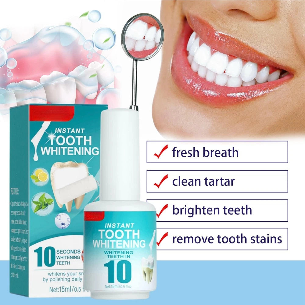 Whitening Tooth Paint,Instant Whitening Paint Teeth,Tooth Polish Uptight White