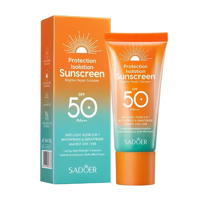 SPF 50 SUNSCREEN FACE CREAM SUN PROTECTION PA+++ OIL CONTROL DAILY MOISTURISER