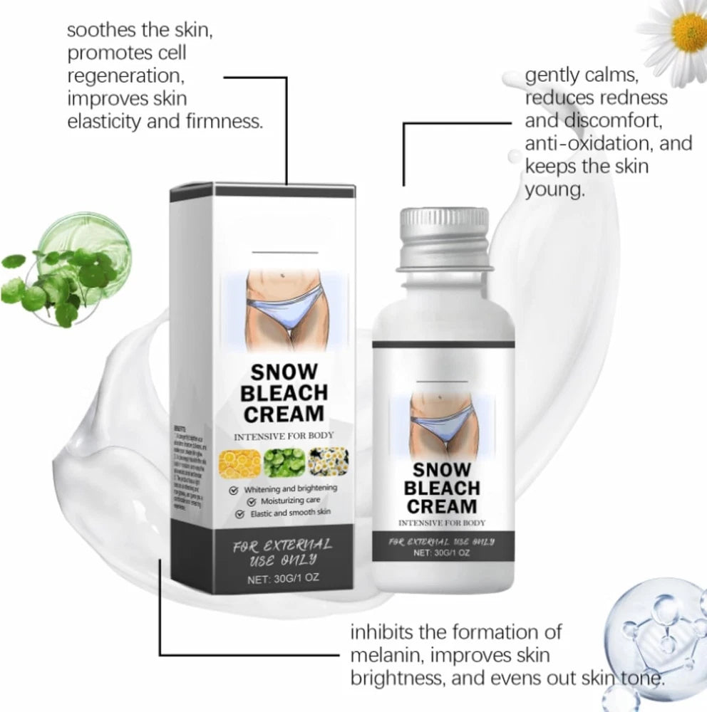 Skin Bleaching Cream - Dark Skin Whitening Cream for Women
