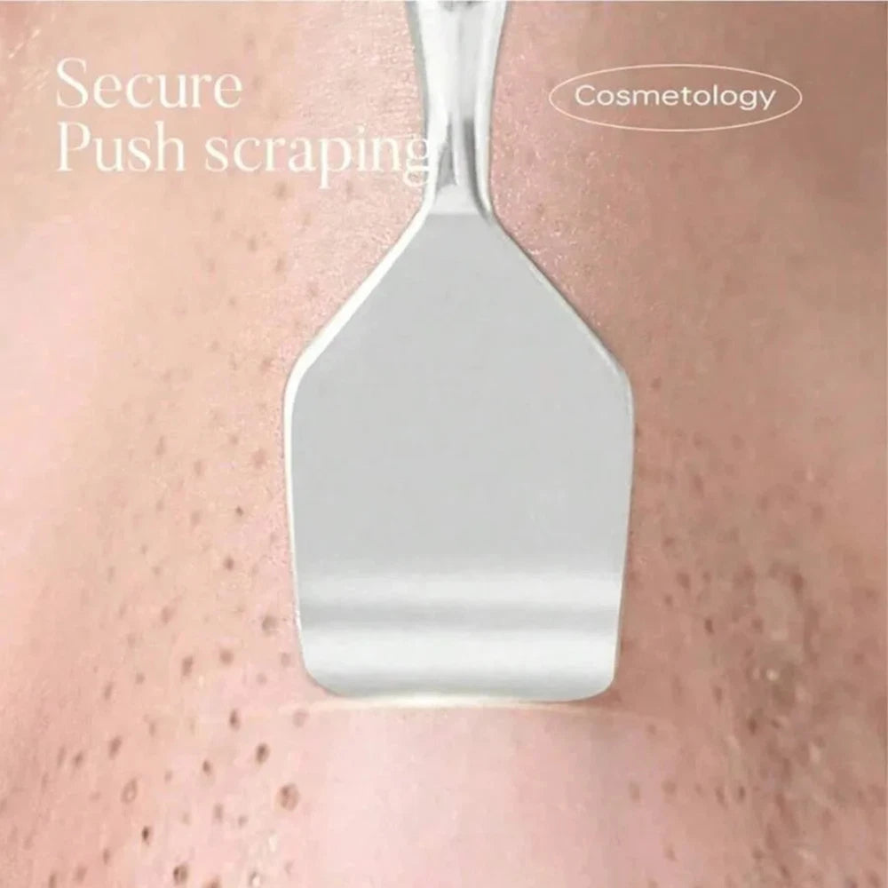 SS Blackhead Remover Deep Cleaning Acne Extractor Tool Comedone Spatula Scraper