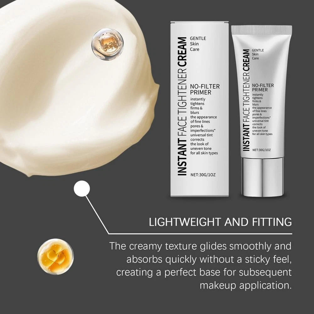Instant Face Tightener Cream Gentle Skin Care Firming & Blurs NEW HO T