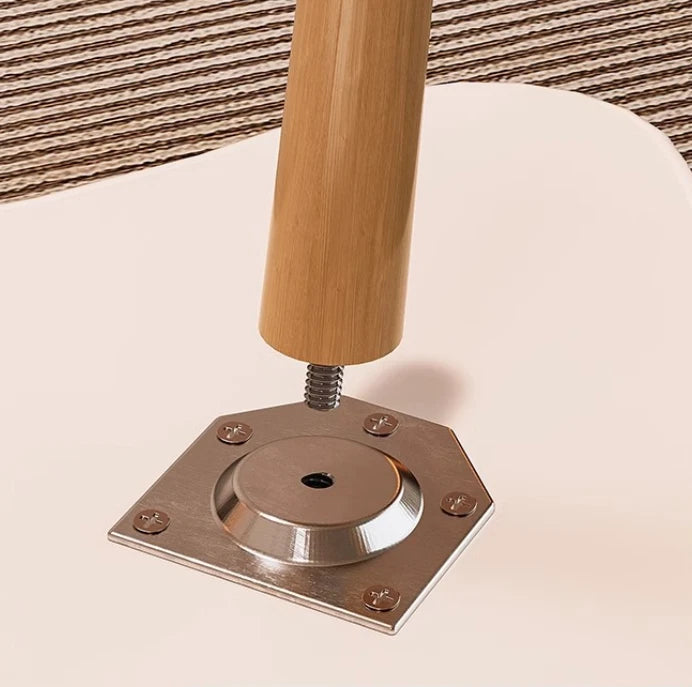 2 Layer Coffee Table Tea Table Cloud Modern Living Room Desk W/ Storage Shelf