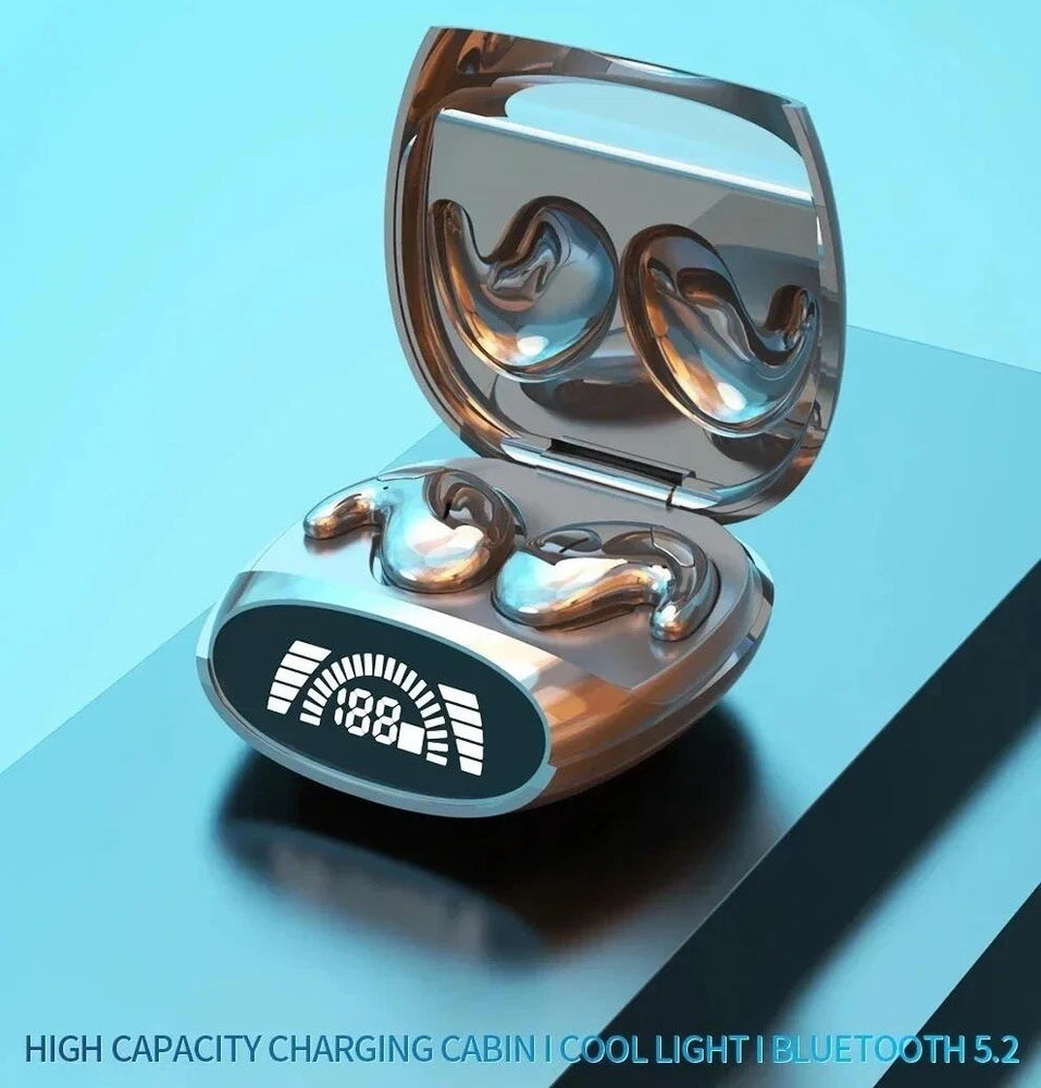 Wireless Bluetooth Earbuds Invisible Sleep Earphones Noise Cancelling TWS