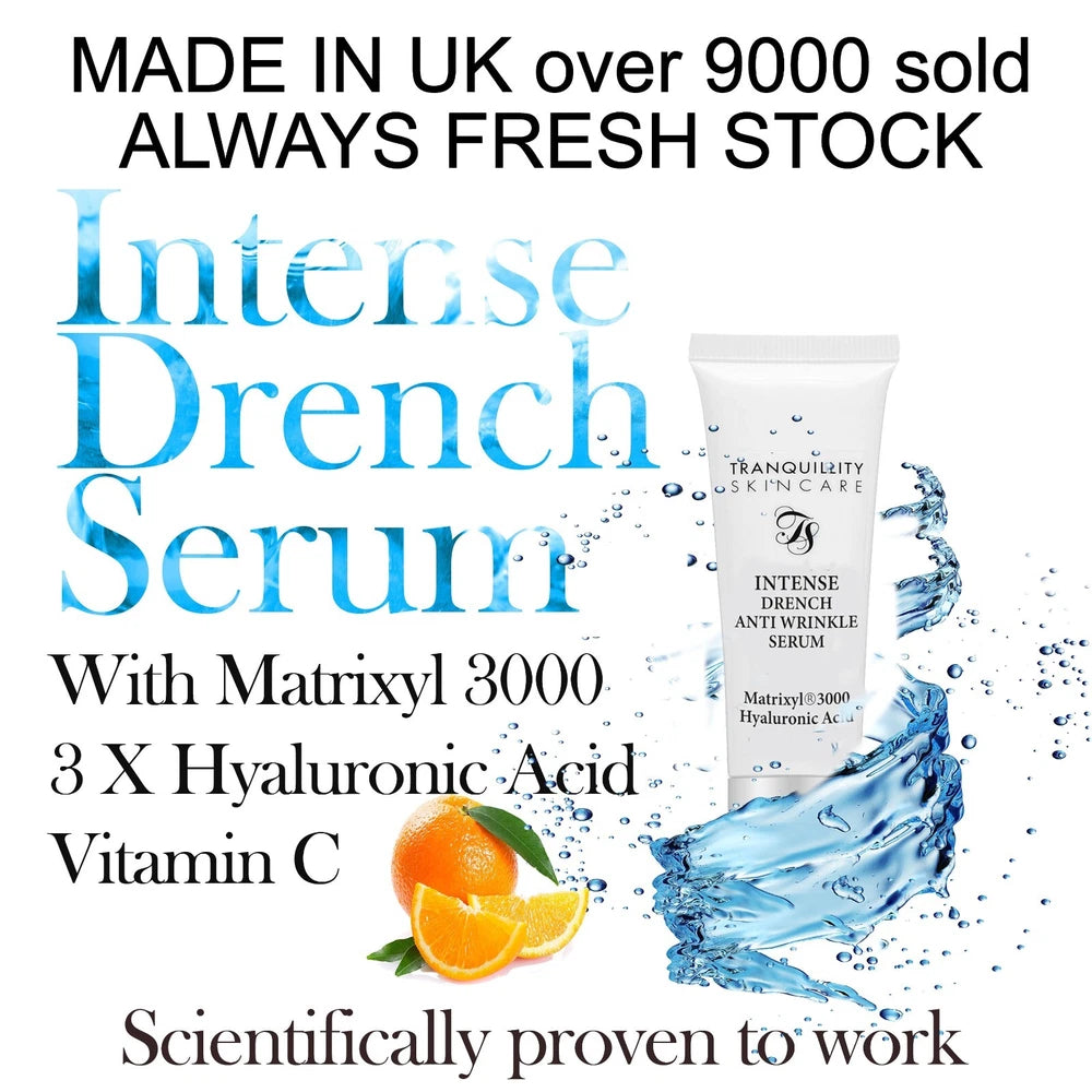 Strong Anti Wrinkle Serum with MATRIXYL 3000 HYALURONIC ACID VIT C ANTI AGEING