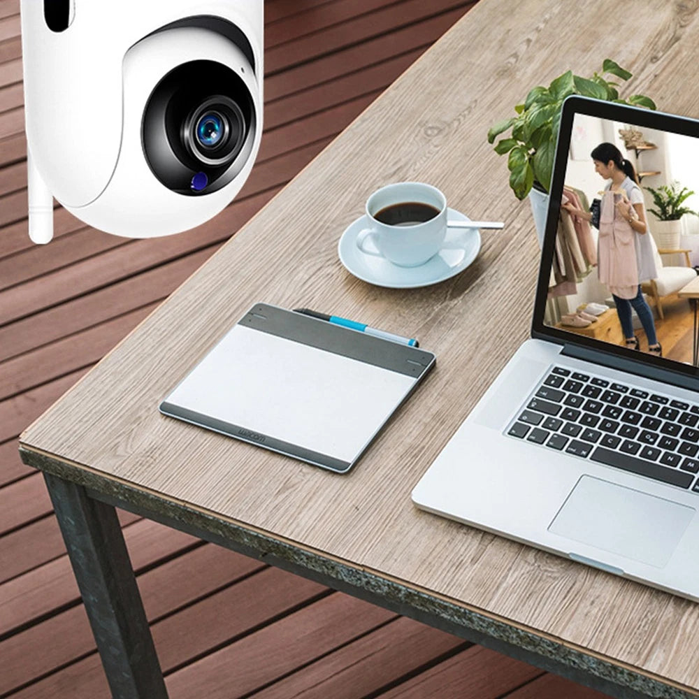 UK 1080P IP Camera Wireless WiFi Indoor CCTV HD PTZ Smart Home Security IR Cam