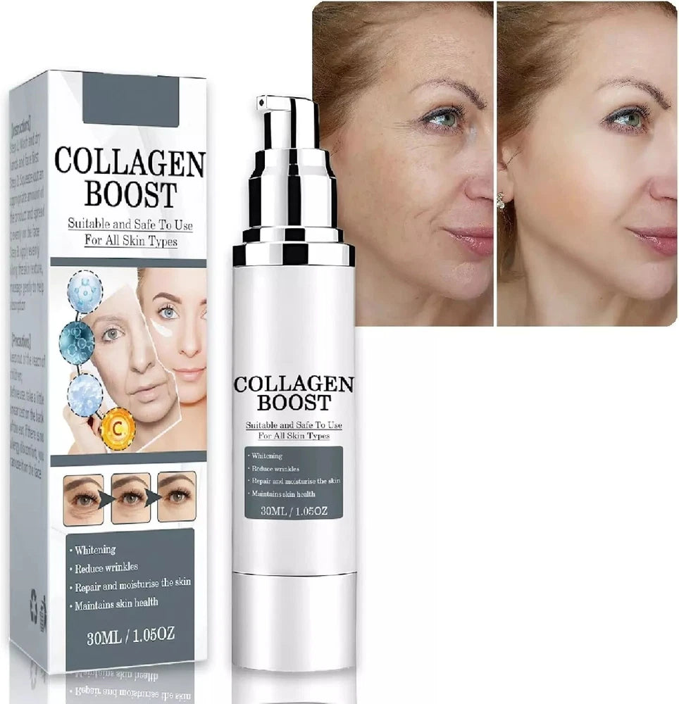 COLLAGEN BOOST HYALURONIC ACID CERAMIDE FACE LIFT SERUM WRINKLE ANTI AGING MASK