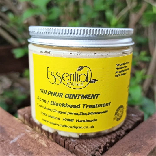 Sulfur Ointment sulphur cream acne blackhead spot zit handmade treatment 200ml