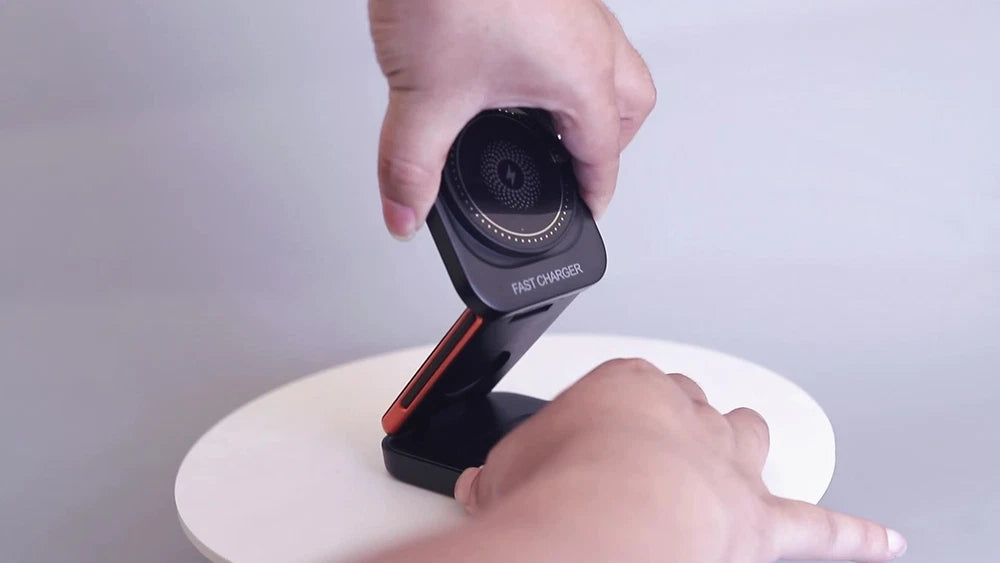 Wireless Charger Dock 3in1 Fast Charging Station For Apple Watch iPhone 16 15 14