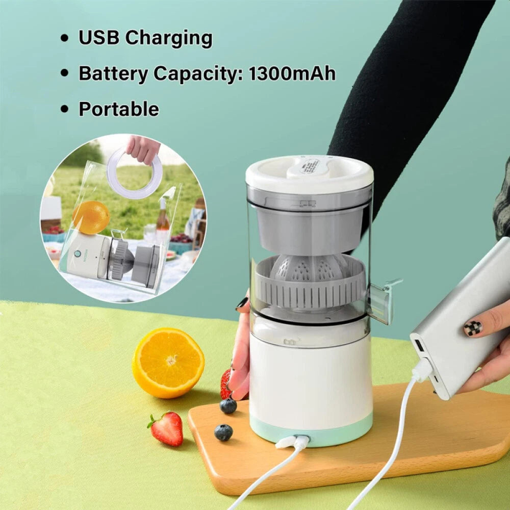 Electric Juicer Portable Orange Juice Squeezer Press Machine Fruit Citrus Juicer