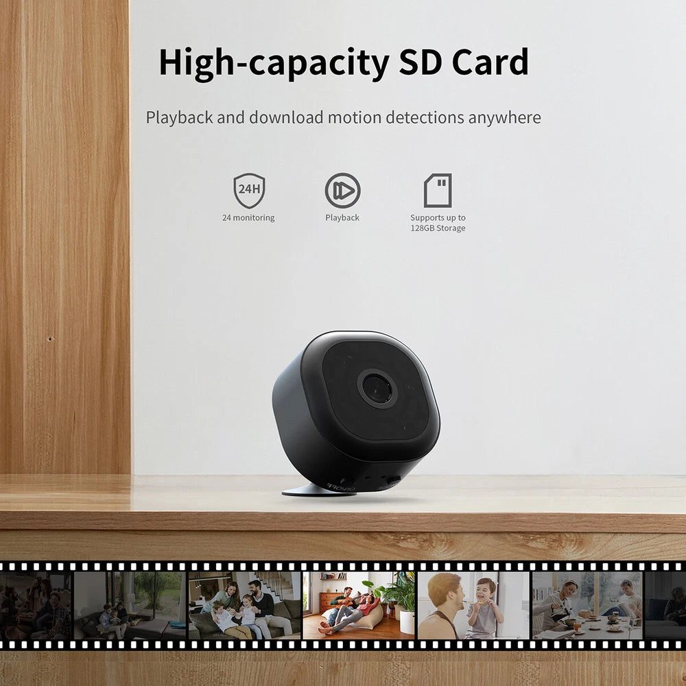 1080P Mini HD WIFI Camera Home Security CCTV Magnetic Wireless Night In/outdoor