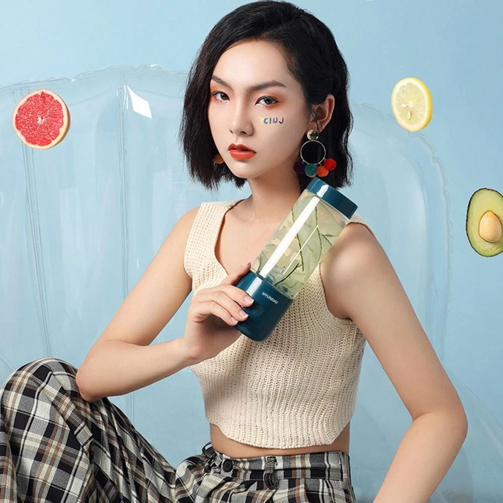 Portable Fruit Juice Blender 500ml Baby Food Blender  Home Kitchen