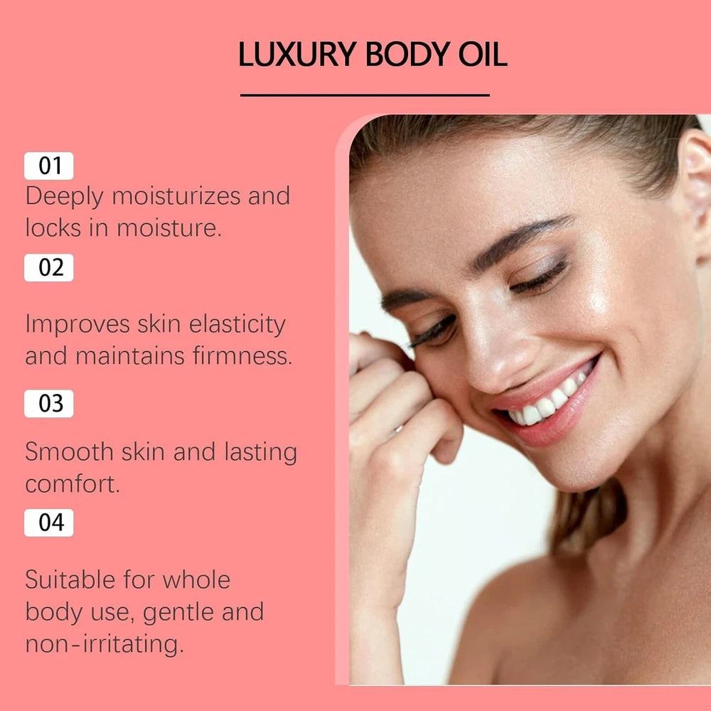 100ml Firming Body Oil, Luxury Body Oil,Glow Remedy Oil Skin Tightening