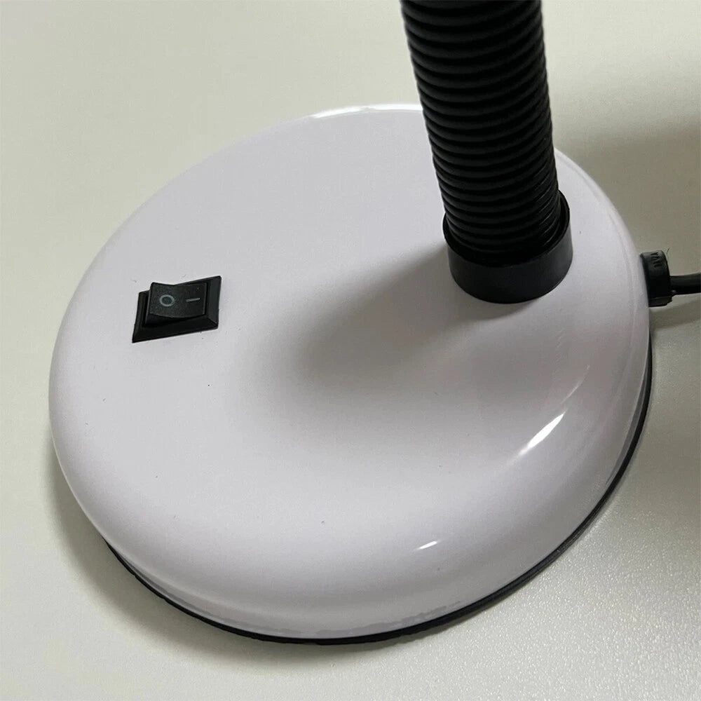 LED Desk Lamp Flexible Neck Table Reading Light With Bulb Home Office Study Work