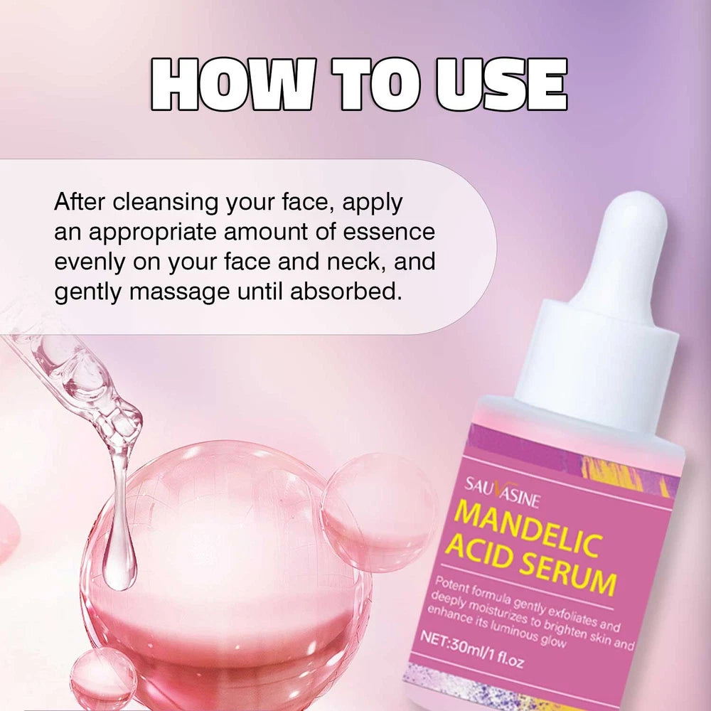 Mandelic Acid + HA Mild Exfoliation Peeling Effect Face Serum 30ml