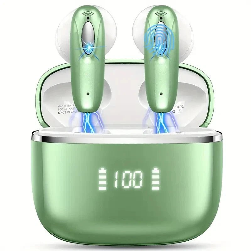 TWS Wireless Earbuds Bluetooth 5.3 Earphones For iPhone & Android