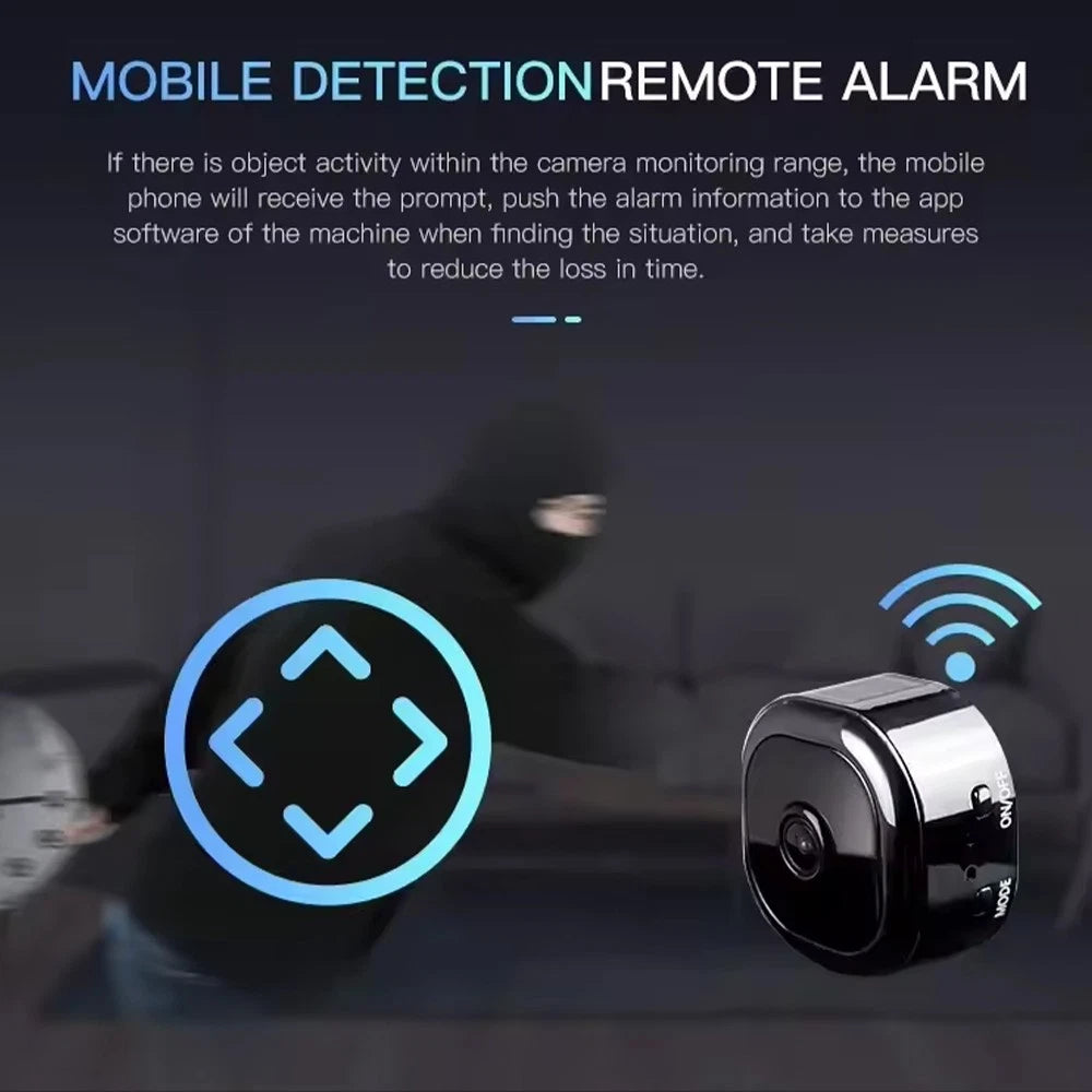 HD 1080P Wireless WiFi CCTV Indoor Outdoor Mini IP Camera Home Security Cam UK