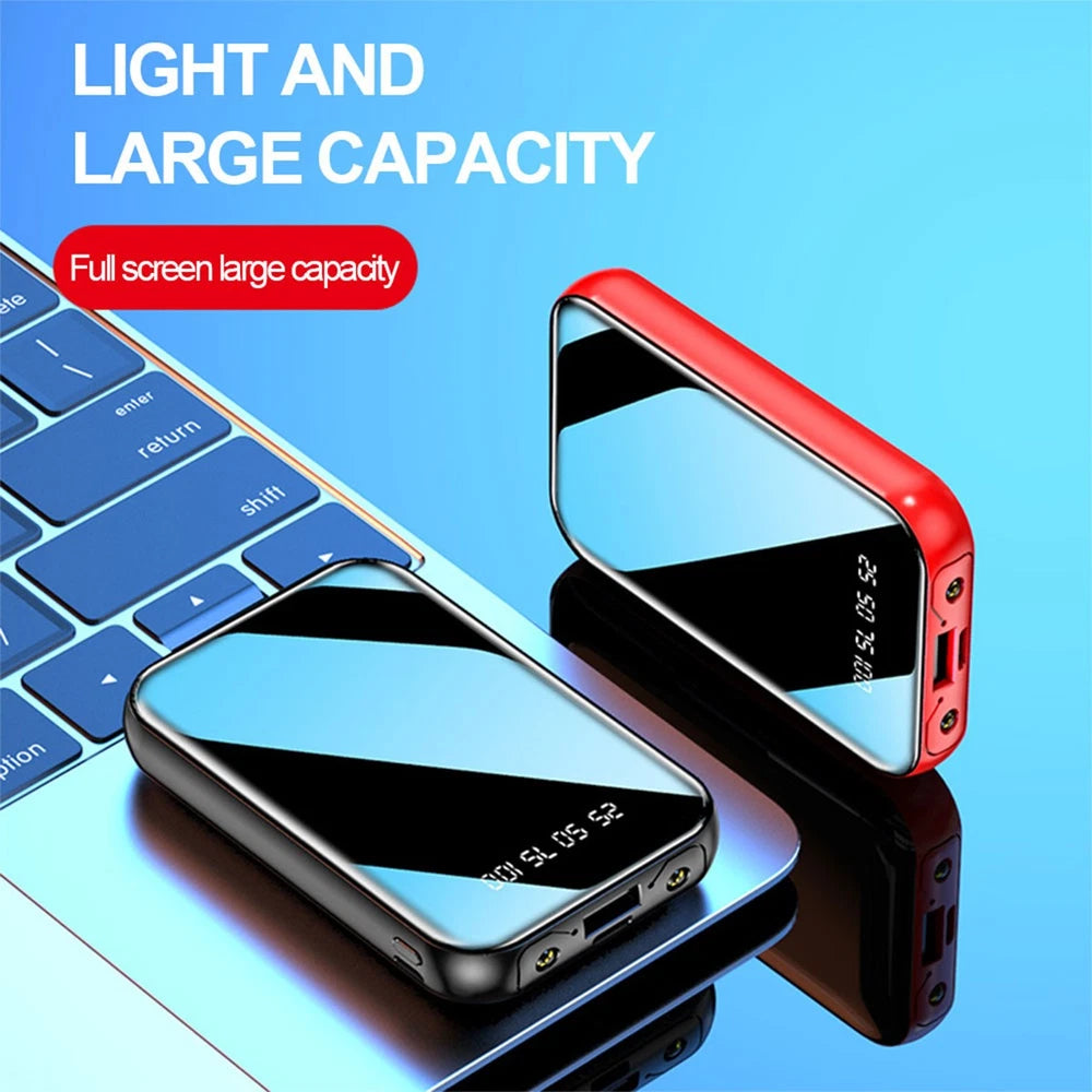 9000000mAh Power Bank Fast Charger Battery Pack Portable 4 USB for Mobile Phone.