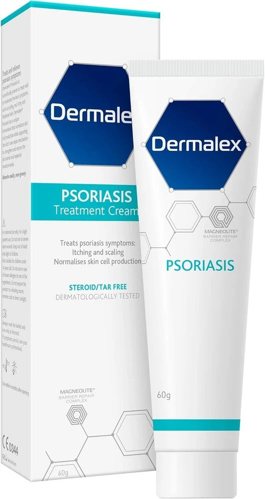 Dermalex Psoriasis Treatment Cream – Clinically Proven to 60 g (Pack of 1)
