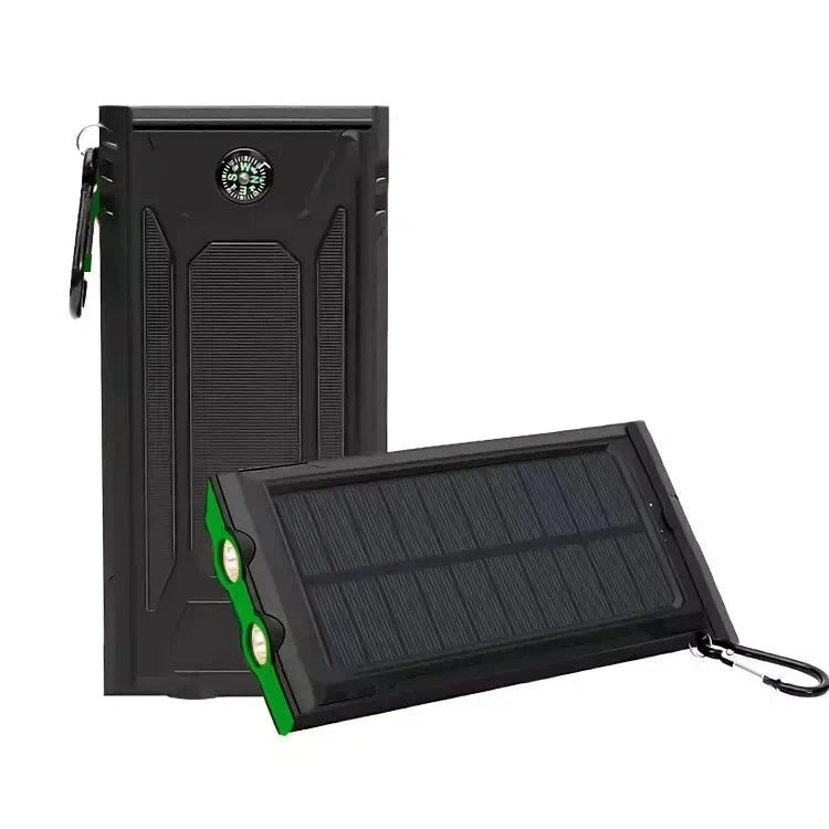 9000000mah Solar Power Bank Pack USB LED Pack Battery Fast Charger For Phone