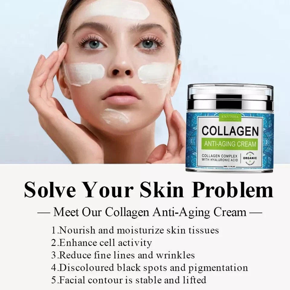Collagen Cream for Anti-Aging Firming Collagen Complex w/ Vitamin E 50ml