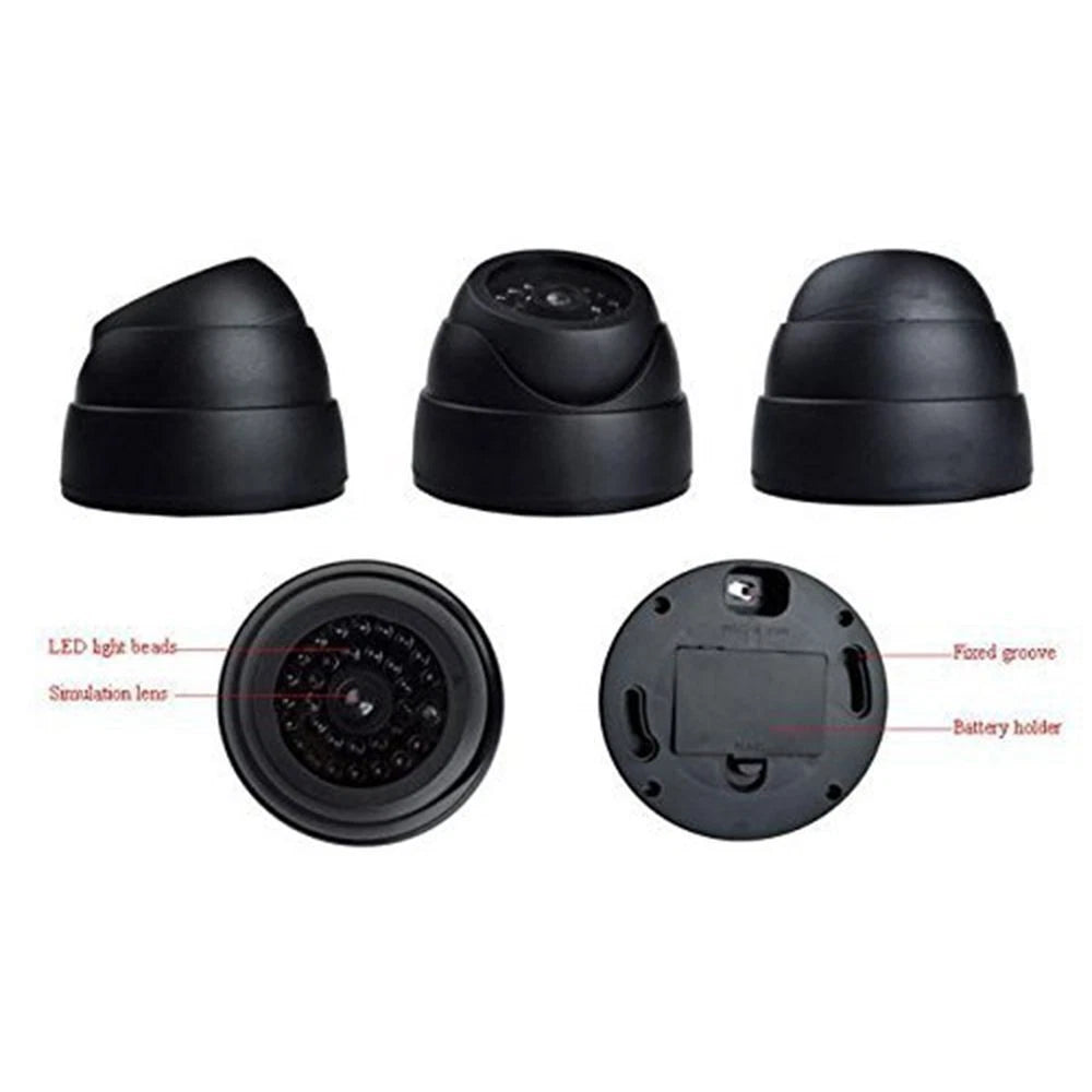 Camera CCTV Security Surveillance Dome Cam Fake IR LED Light Outdoor