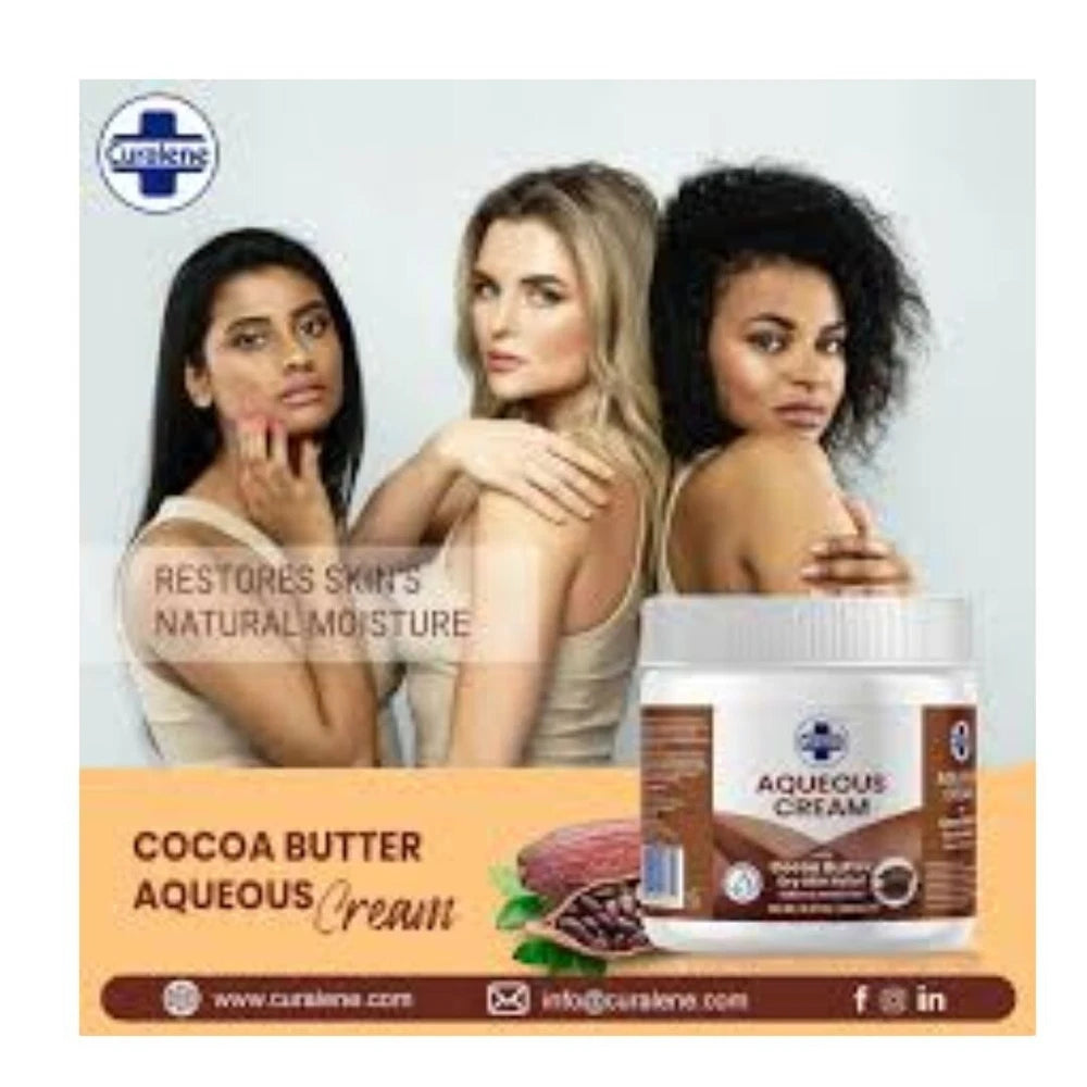 Curalene Aqueous Cream Dry Skin Relief Cocoa Butter 500ml x 6