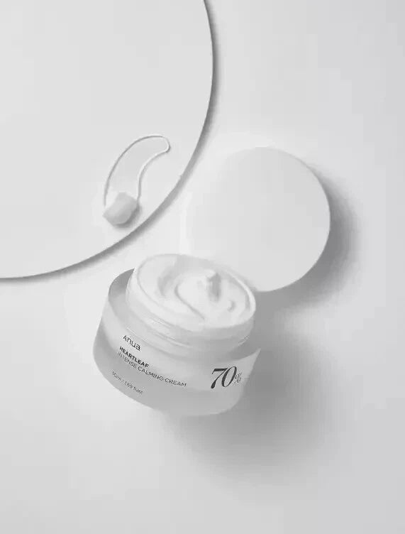 ANUA Heartleaf 70 Intense Calming Cream Skincare Moisturizer 50ml