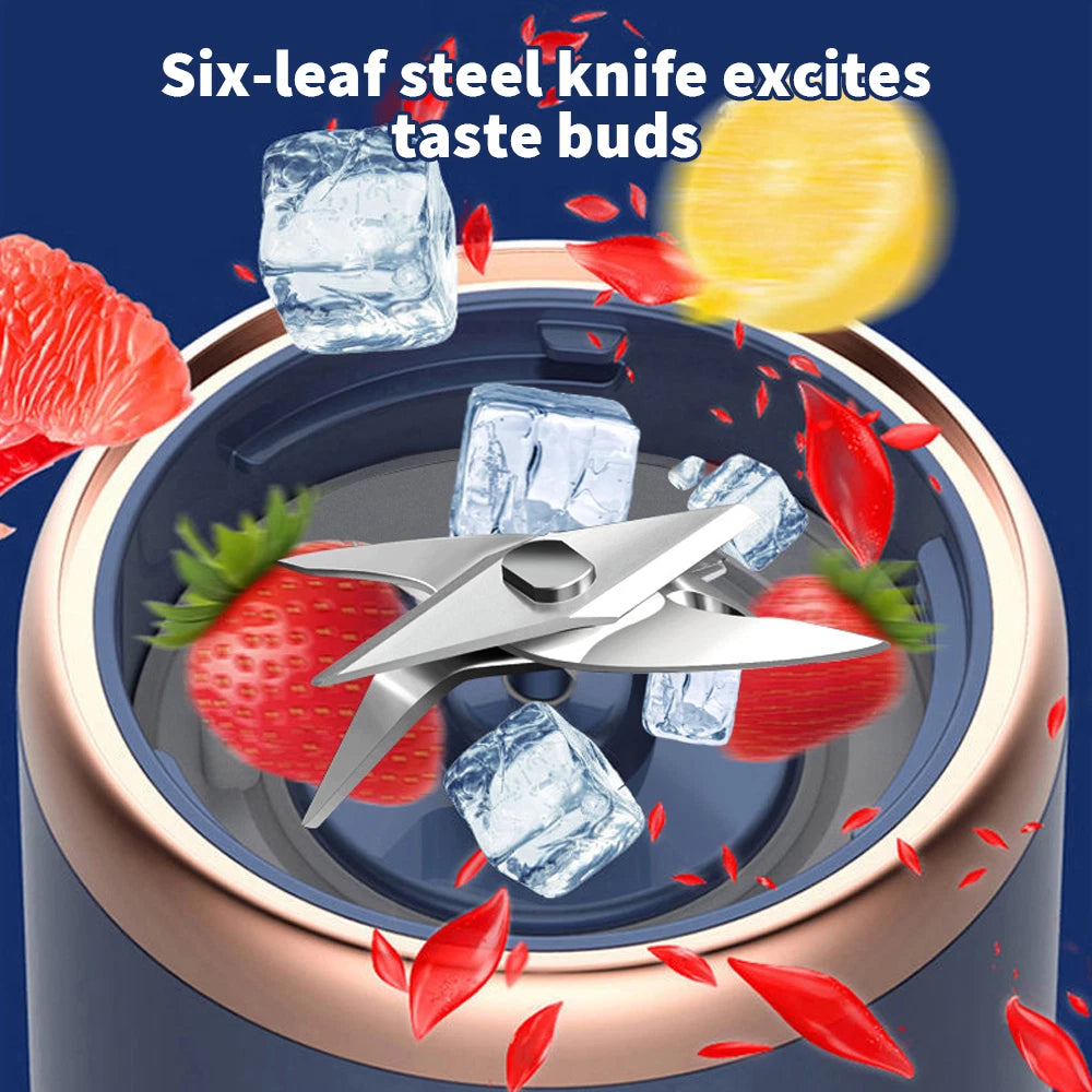 New Electric Mini Juice Maker Portable Blender Smoothie Juicer Fruit Machine UK