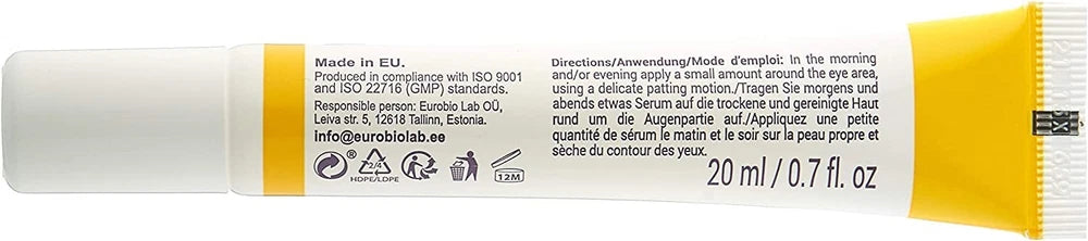 Under Eye Bags Dark Circles & Wrinkles. Anti Ageing Eye Gel Cream