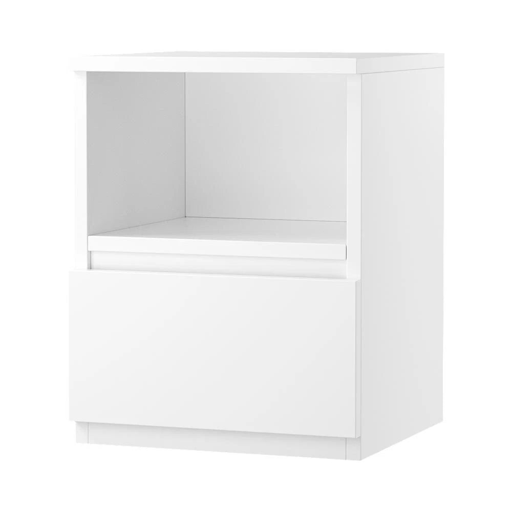 Bedside Table Drawer Cabinet End Side Table Bedroom Furniture Storage Nightstand