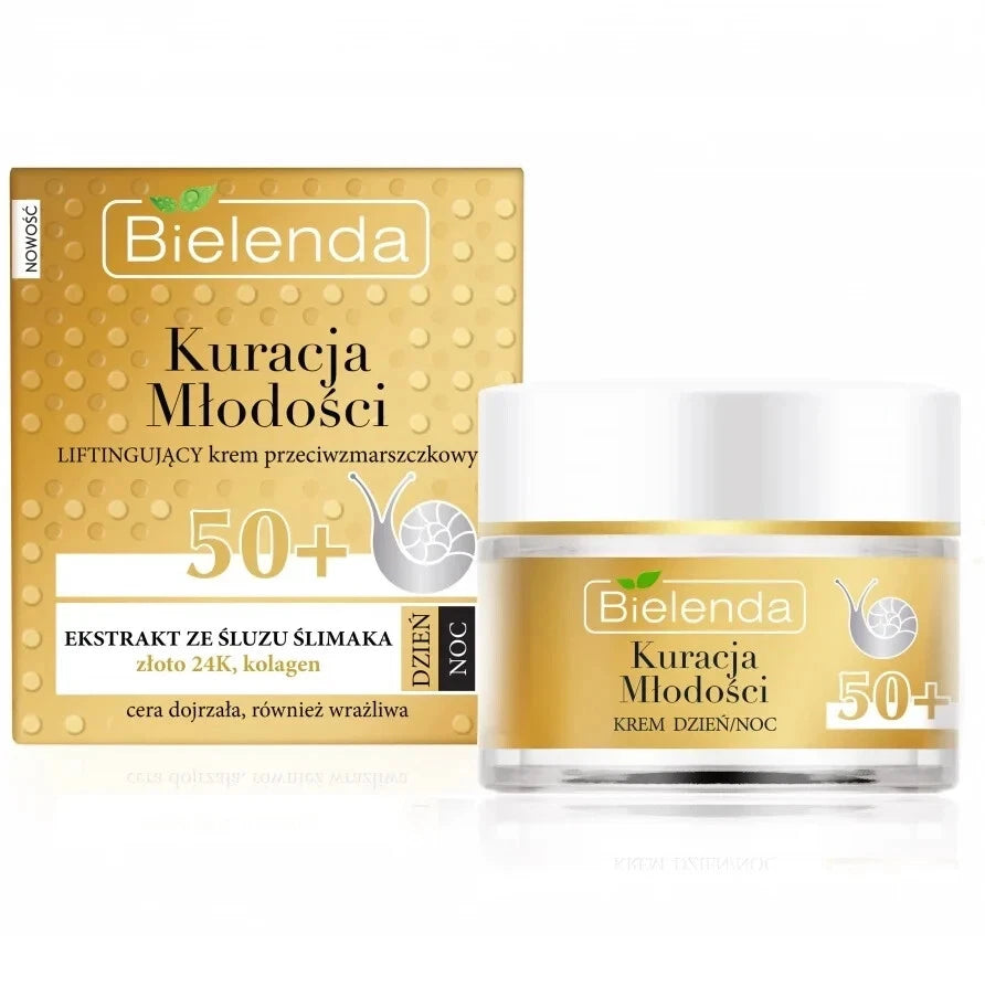 BIELENDA - Youth Therapy Lifting Anti-Wrinkle Cream 50+ 50ml