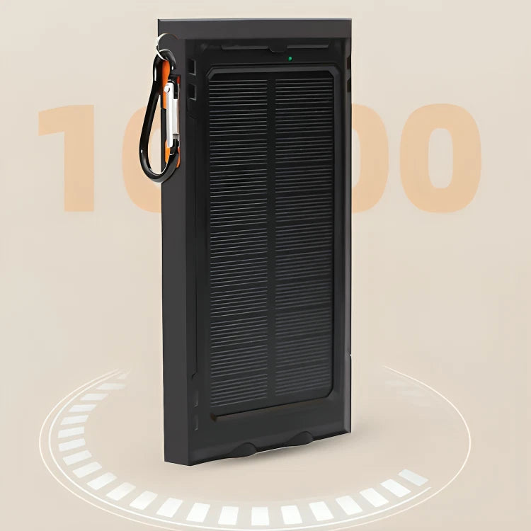 10000000mAh Solar Power Bank Pack Waterproof 2USB LED Battery Charger Phone UK