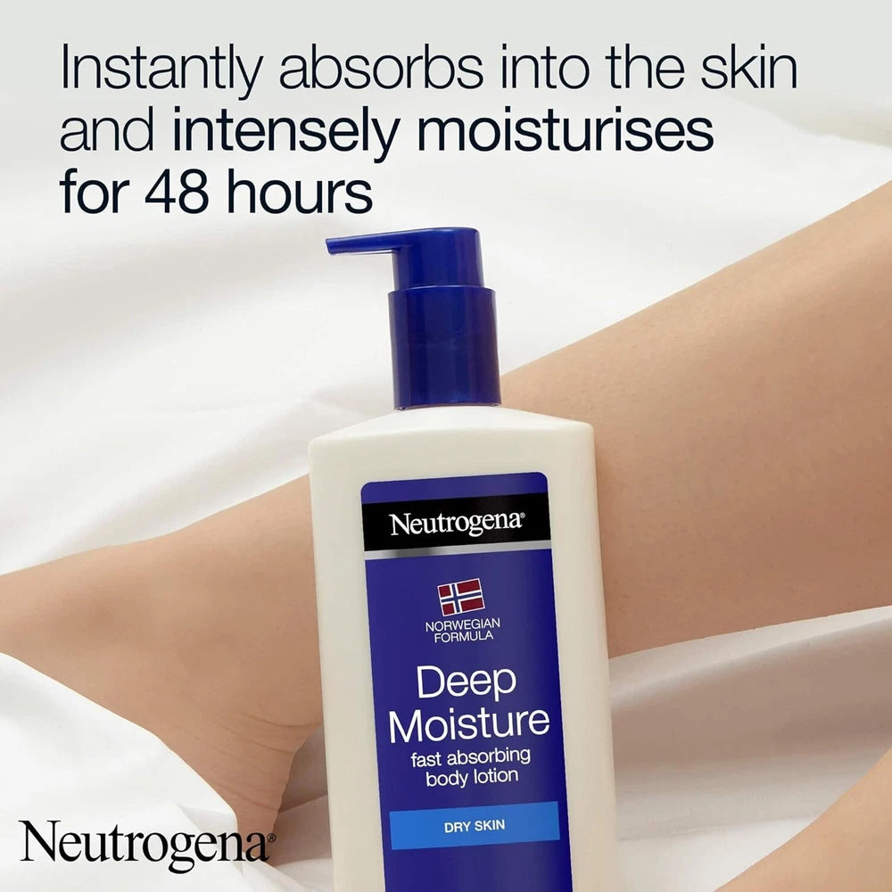 Neutrogena Norwegian Formula Deep Moisture Fast Absorbing Body Lotion 250ml