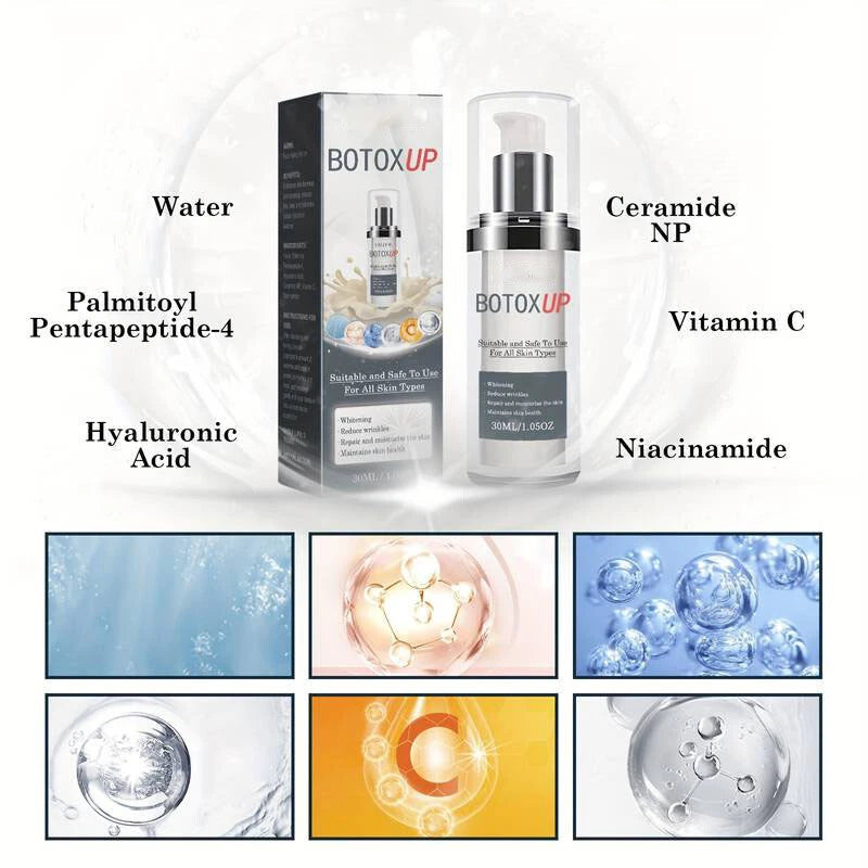 FACE LIFT SERUM HYALURONIC ACID RETINOL COLLAGEN  WRINKLE FIRMING ANTI AGING