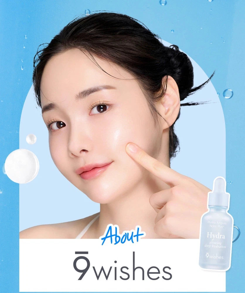 9wishes, Face Serum 50ml Deep Hydration Moisturising and Firming Korean Skincare