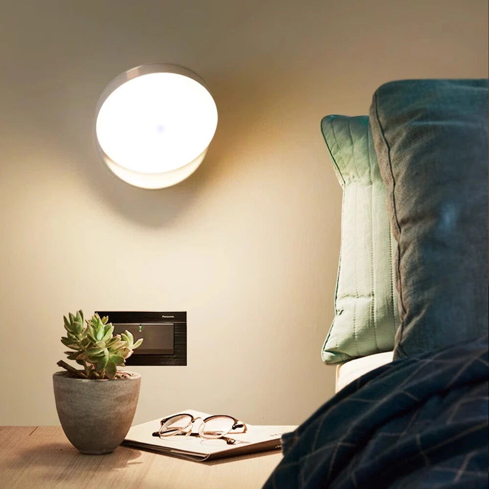 360° Motion Sensor Security LED Light USB Rechargeable Garden Outdoor Night Lamp