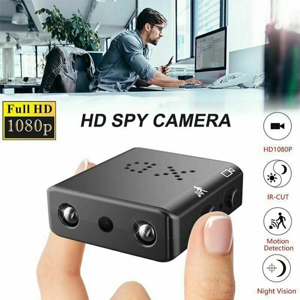HD 1080P Mini Hidden Spy Camera Micro Home Security Night Vision Motion Cam UK