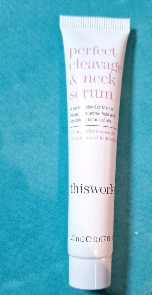 thisworks Perfect Cleavage & Neck Serum 20ml - New & Foil Sealed - Free P&P