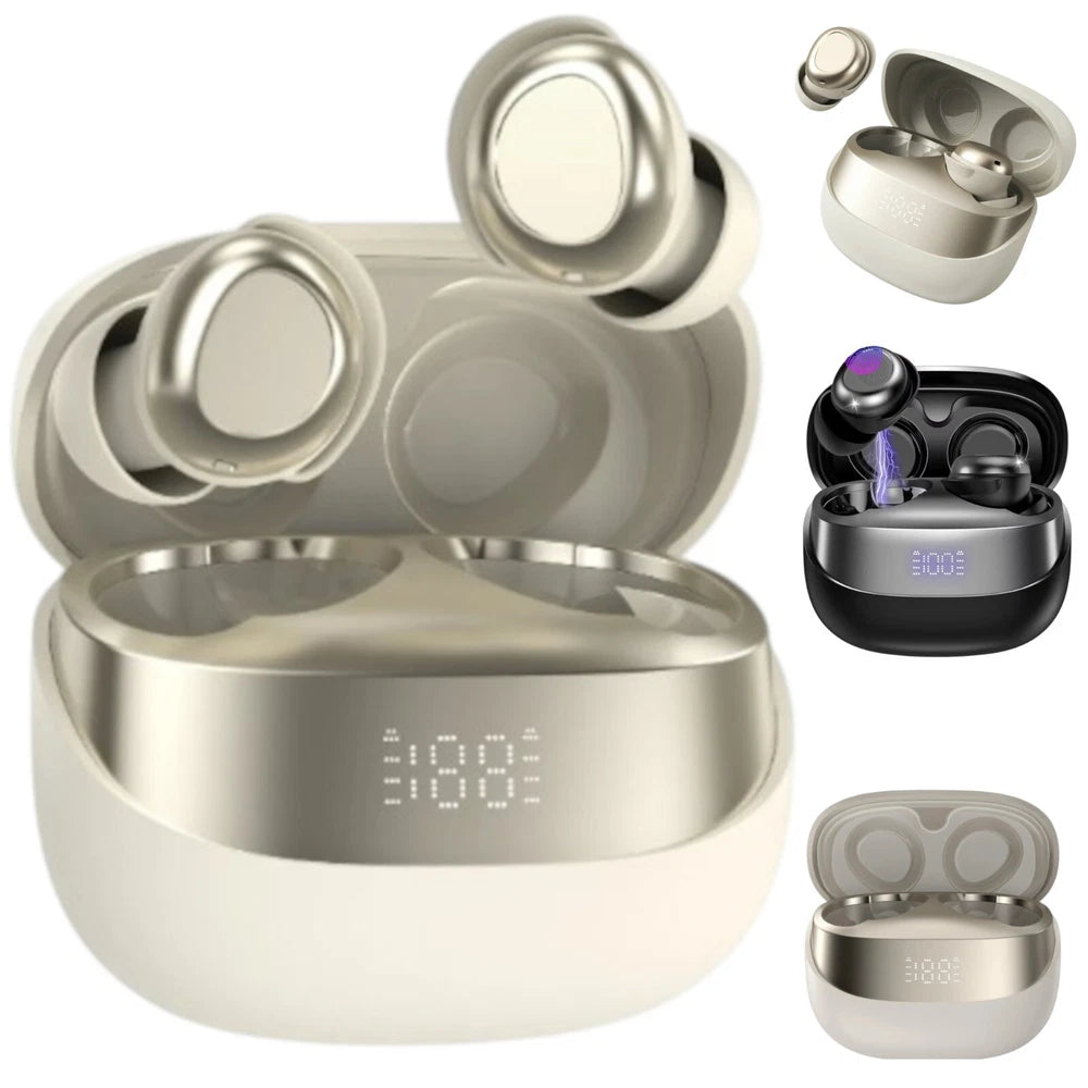 Wireless Earbuds Bluetooth 5.4 Sleep 47H In Ear Noise Cancelling Earphones IP7