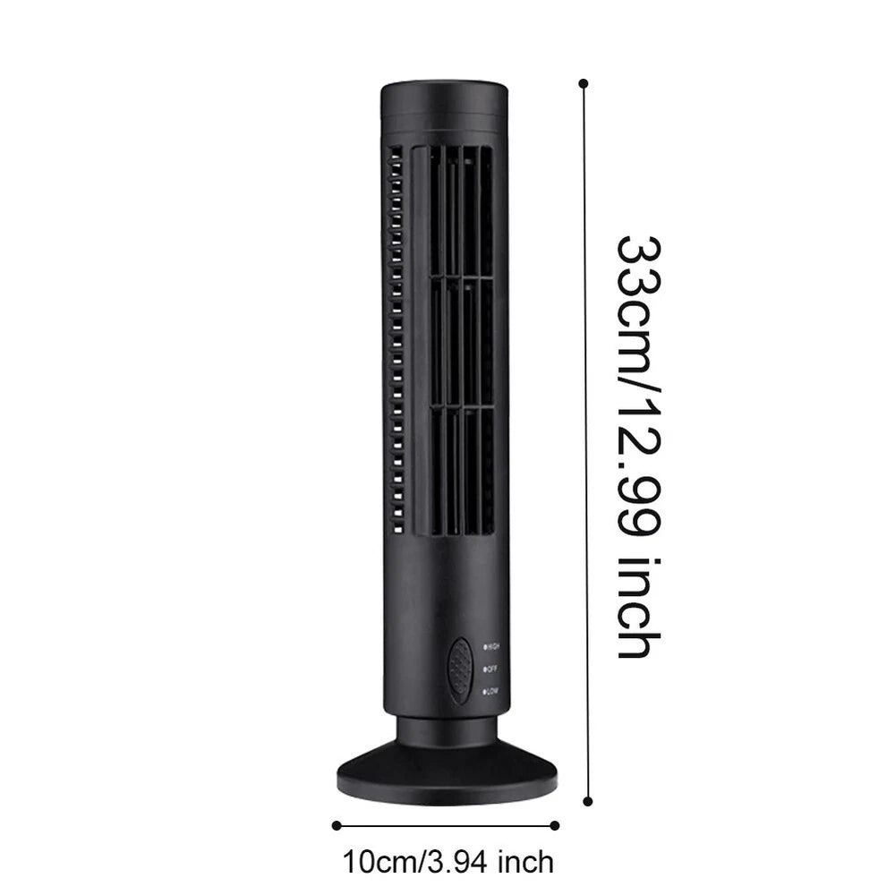 Tower Fan Status Free Standing Air Cooling 3 Speed Oscillating Slim Portable Uk