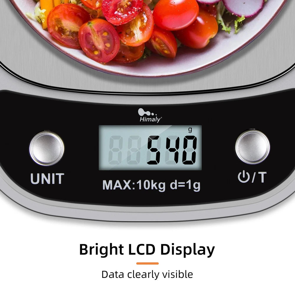 10KG Kitchen Scales Digital Electronic LCD Cooking Baking Food Weighing Scale UK