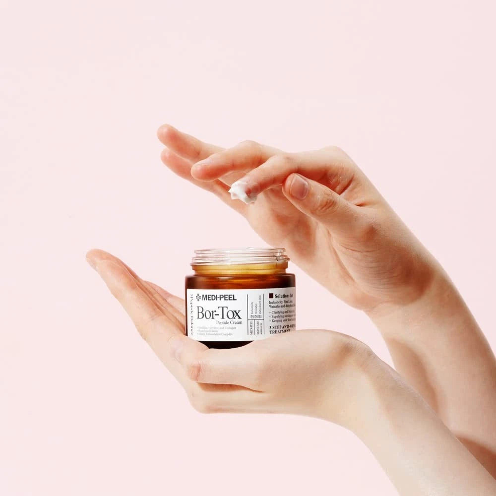 MEDI PEEL Bor Tox Peptide Cream 50g Anti Wrinkle Moisturizing Elastic K-Beauty