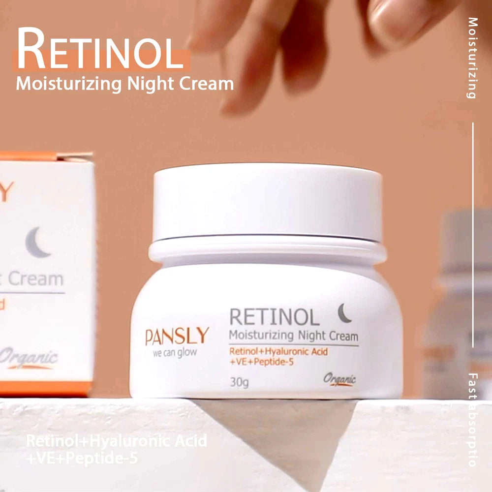 Anti-Wrinkle Firm & Lift Night Cream 50ml Rational+Hyaluronic Acid+VE+Peptide-5