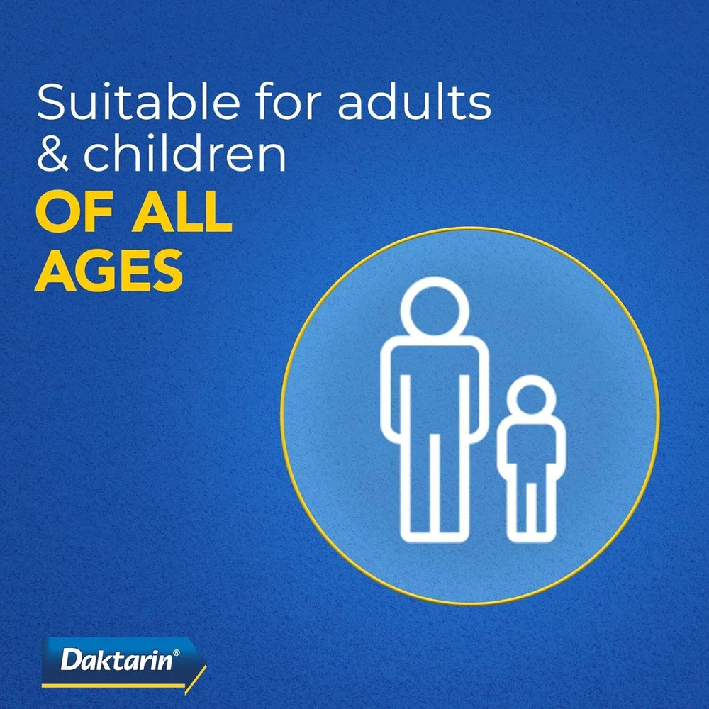 Daktarin Aktiv Cream -  Athlete's Foot & Fungal Infection Cream - 15g