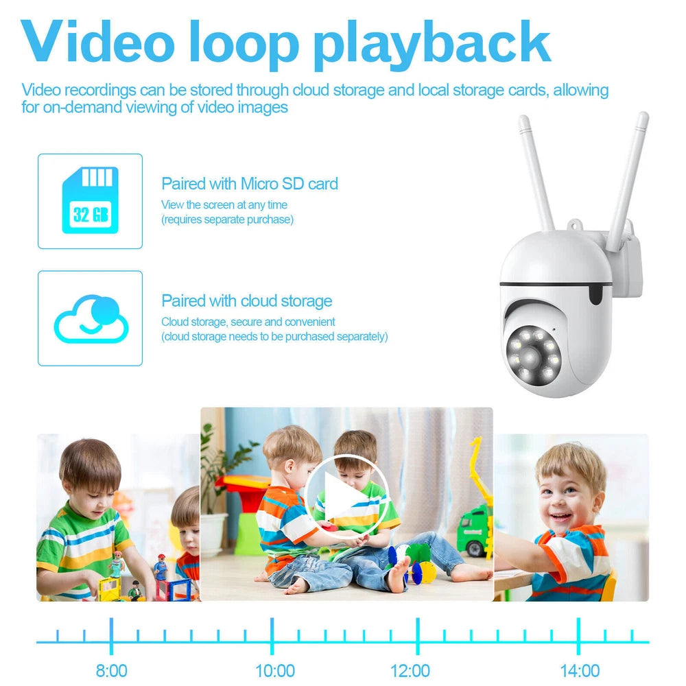 1080P WIFI IP Camera Wireless indoor CCTV HD PTZ Smart Home Security IR Camera