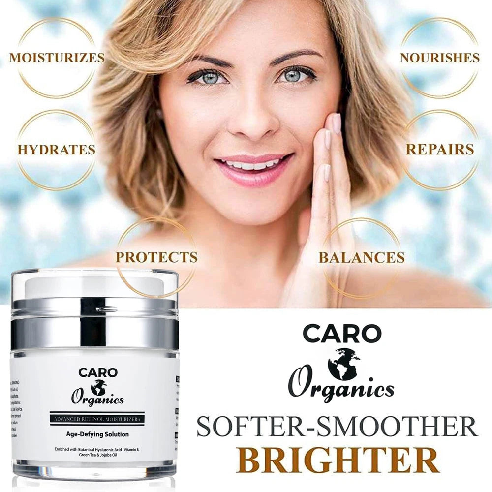 Retinol Moisturizer Cream Best Advanced Anti Aging Organic Cream for Face 50ml..