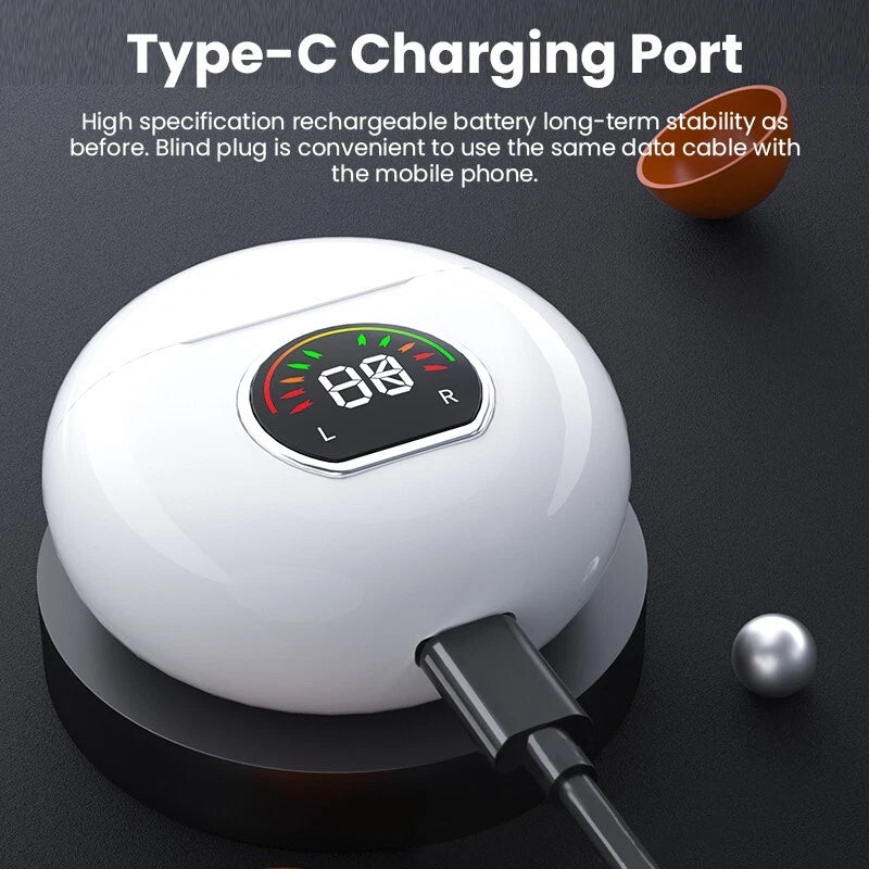 Bluetooth Wireless Headphones TWS Earphones Mini In-Ear Pods For iPhone Android