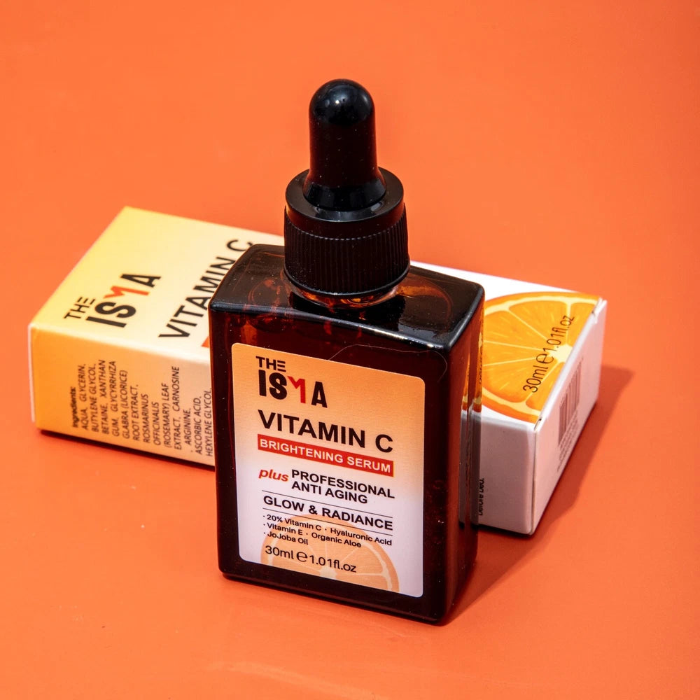 Vitamin C Face Serum Cream with Hyaluronic Acid-Anti Aging Anti Wrinkle 30ml