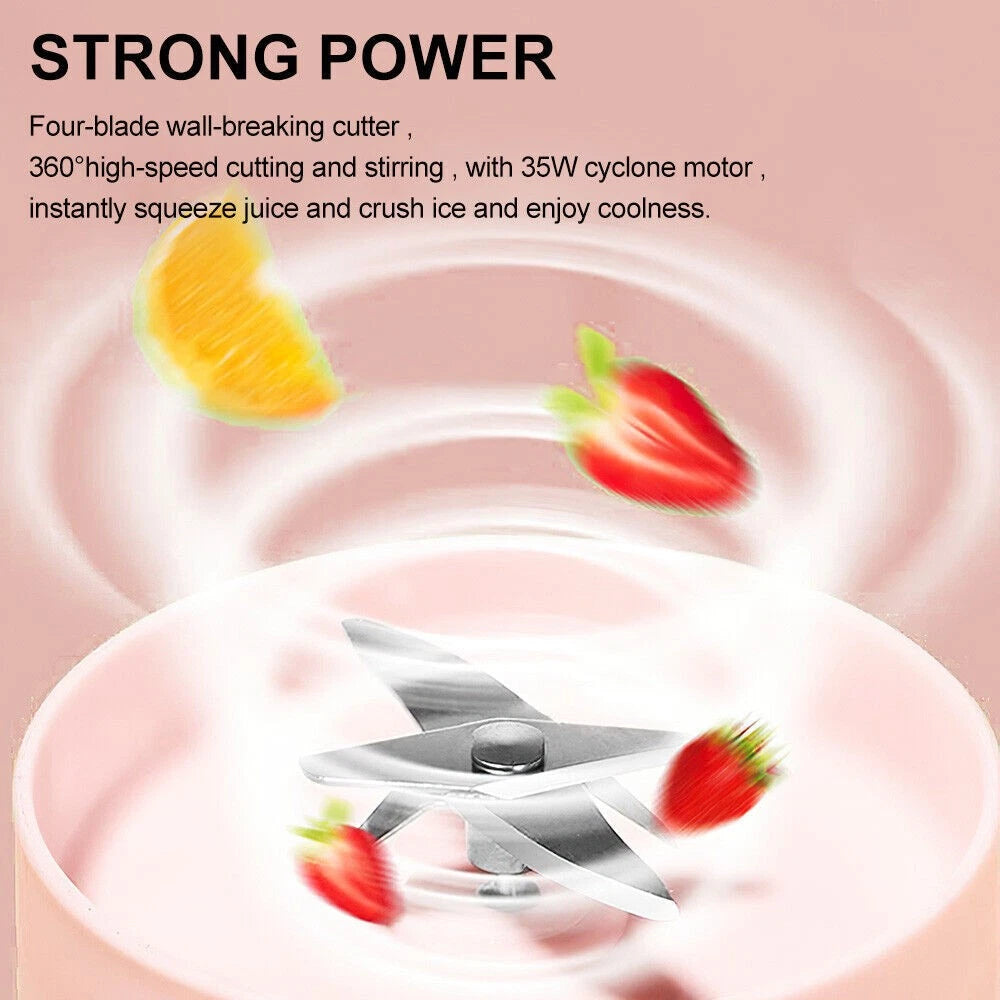 Portable Blender Personal Bottle Powerful Mini Fresh Juice,Blender Juicing Cup