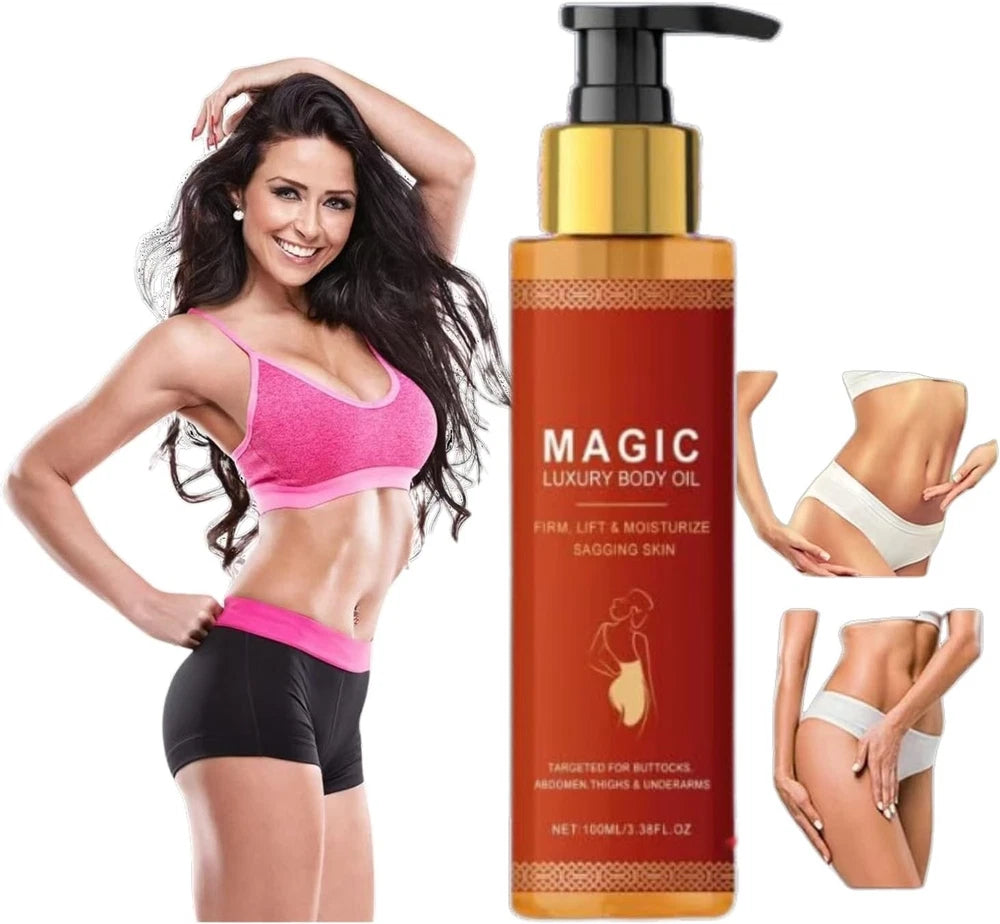 Magic Firming Body Oil100ML - Lavender & Rose Hydrating Firming Skin Care with H